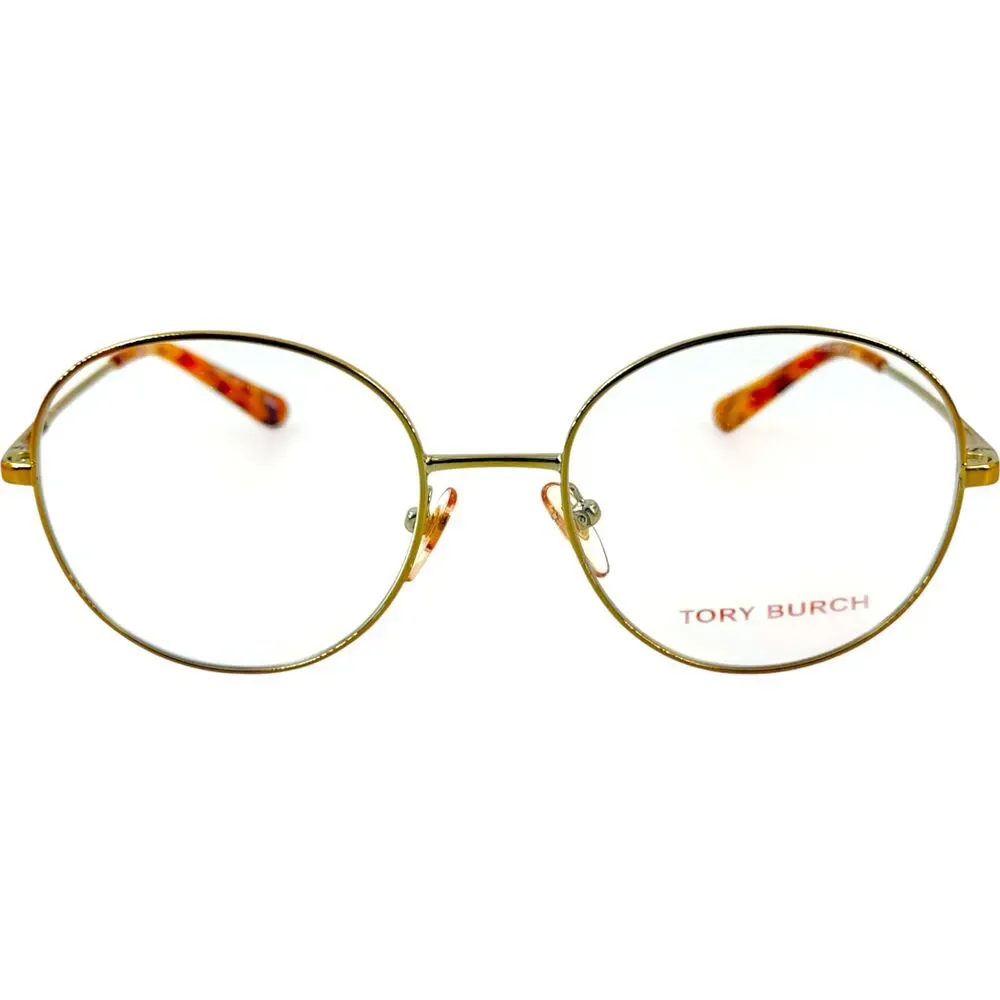 Tory Burch TY1057 Womens Eyeglass Frame 3160 Shiny Gold